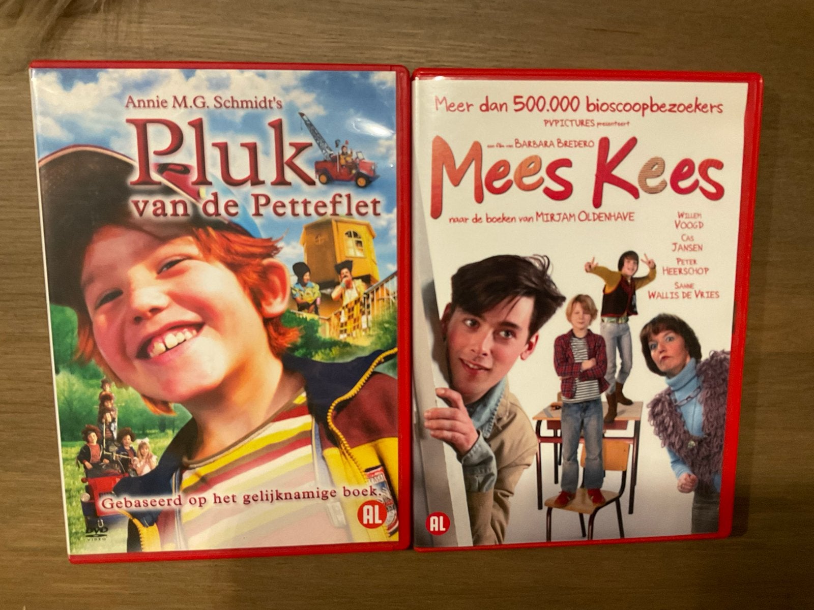 DVD's: Pluk van de Petteflet & Mees Kees (kinderfilms), Alle leeftijden, Nederlands, Zo goed als nieuw, Familie