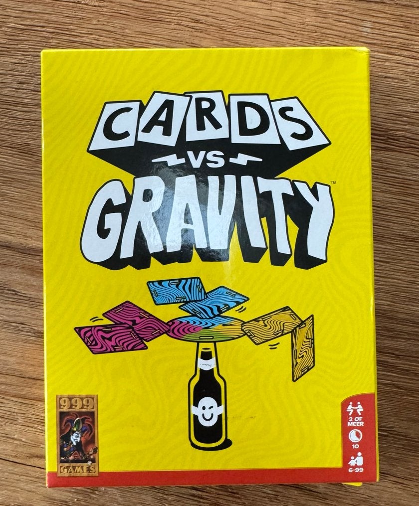 Cards vs Gravity spel, Een of twee spelers, Ophalen of Verzenden, Zo goed als nieuw