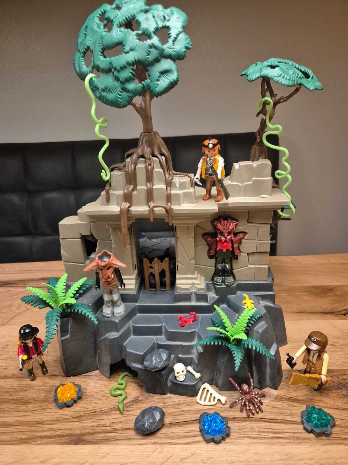 PLAYMOBIL 4842 - Schatjager - Schattempel met bewakers, Ophalen of Verzenden, Zo goed als nieuw