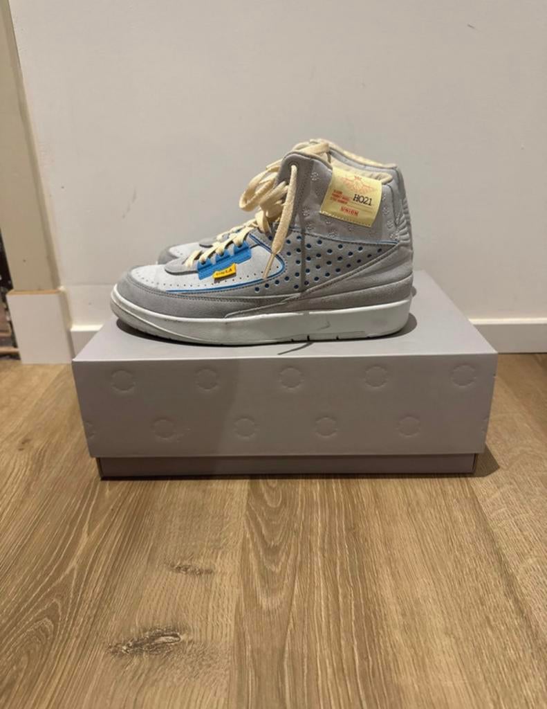 Jordan 2 Retro x Union, Kleding | Heren, Schoenen, Zo goed als nieuw, Sneakers of Gympen, Overige kleuren, Ophalen of Verzenden