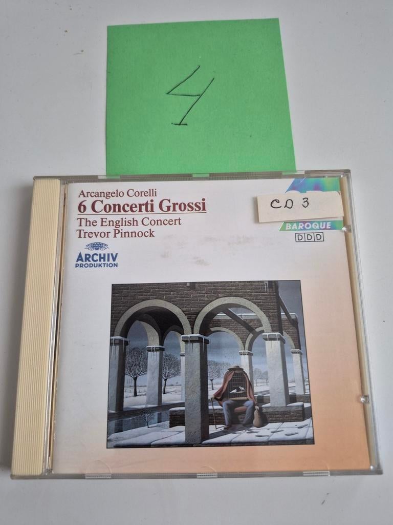 Arcangelo Corelli - 6 Concerti Grossi - The English Concert, Ophalen of Verzenden, Barok, Gebruikt, Orkest of Ballet