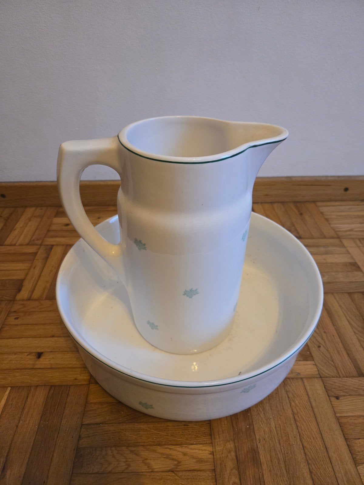 Vintage porseleinen lampetstel – kan en waskom Mitterteich, Ophalen of Verzenden