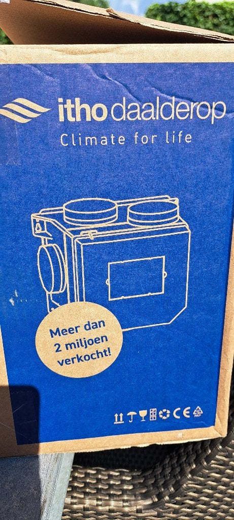 Itho Daalderop Ventilator/Afzuiger - Climate for Life, Ophalen, Gebruikt, Ventilator en Afzuiger