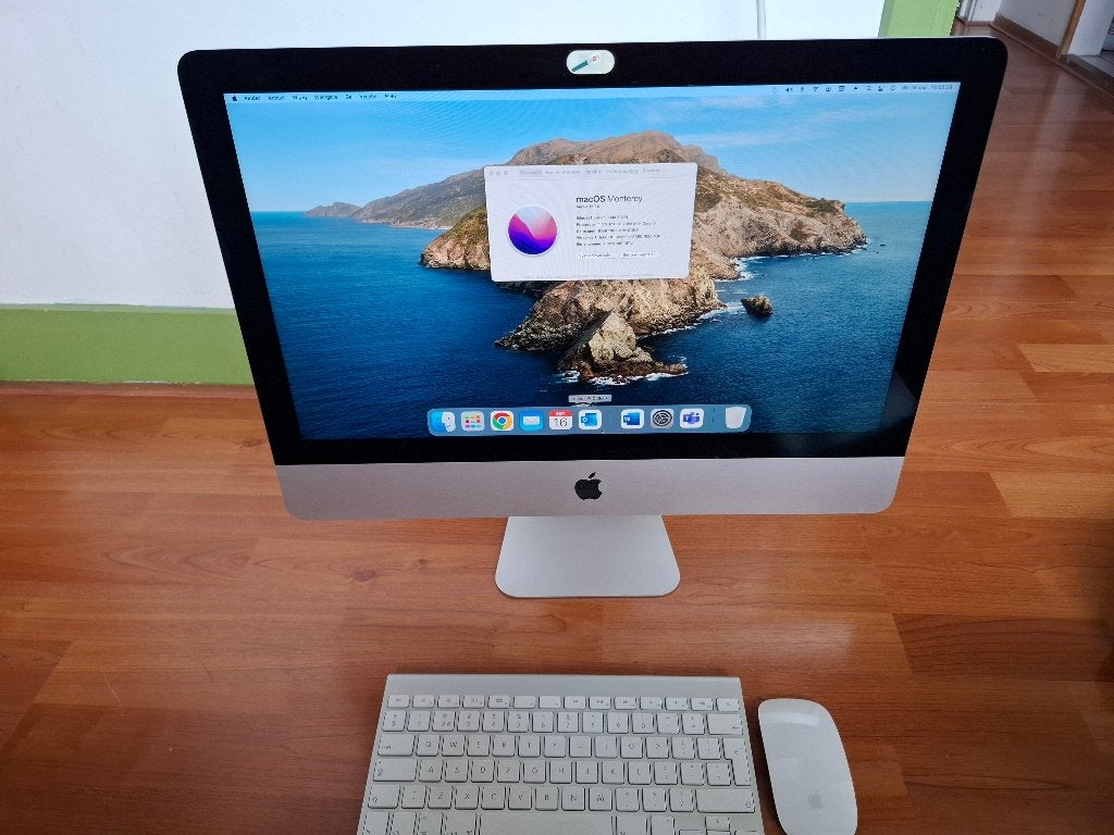 Imac 21,5 inch met toetsenbord en muis, Computers en Software, Gebruikt, 8 GB, Ophalen of Verzenden, Onbekend