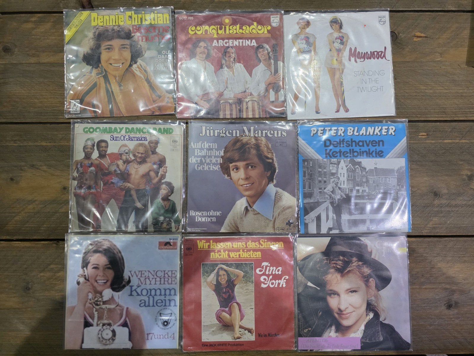 Grote collectie piraten singles (ca. 200 stuks), Ophalen of Verzenden, Gebruikt, 7 inch, EP