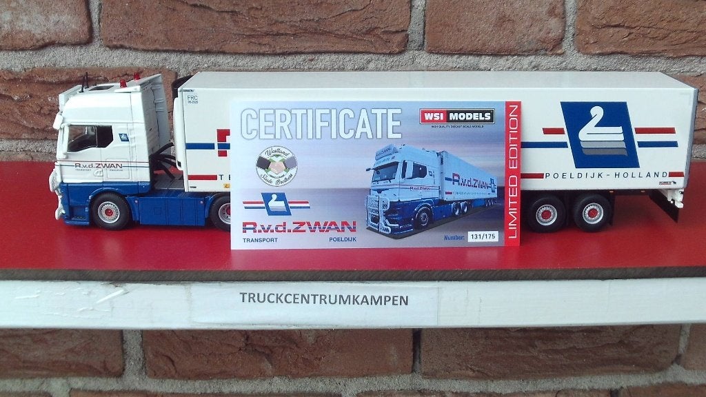 WSI  Man  TGX  GX  6 x 2  van  R.  van  de  Zwan., Ophalen of Verzenden, Nieuw, Bus of Vrachtwagen, Wsi