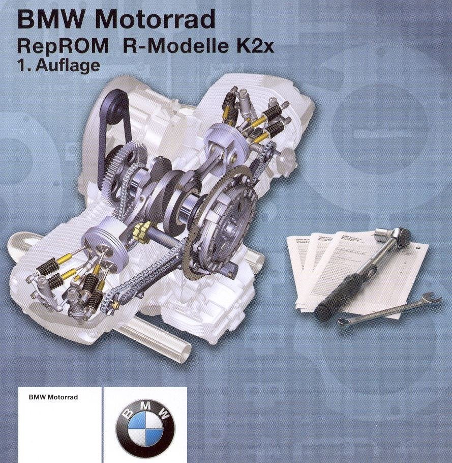 CD RepROM BMW Motorrad per R 1200 alle modellen (EU en VS ), Motoren, Verzenden, BMW