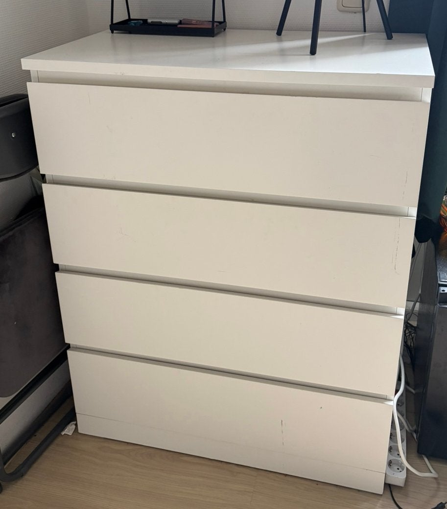 Ikea Malm Ladekast Wit