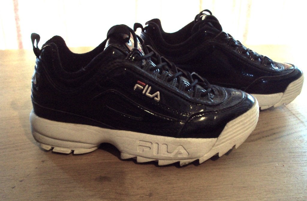 Fila platform sneakers maat 38, Zwart, Ophalen of Verzenden, Sneakers of Gympen, Fila