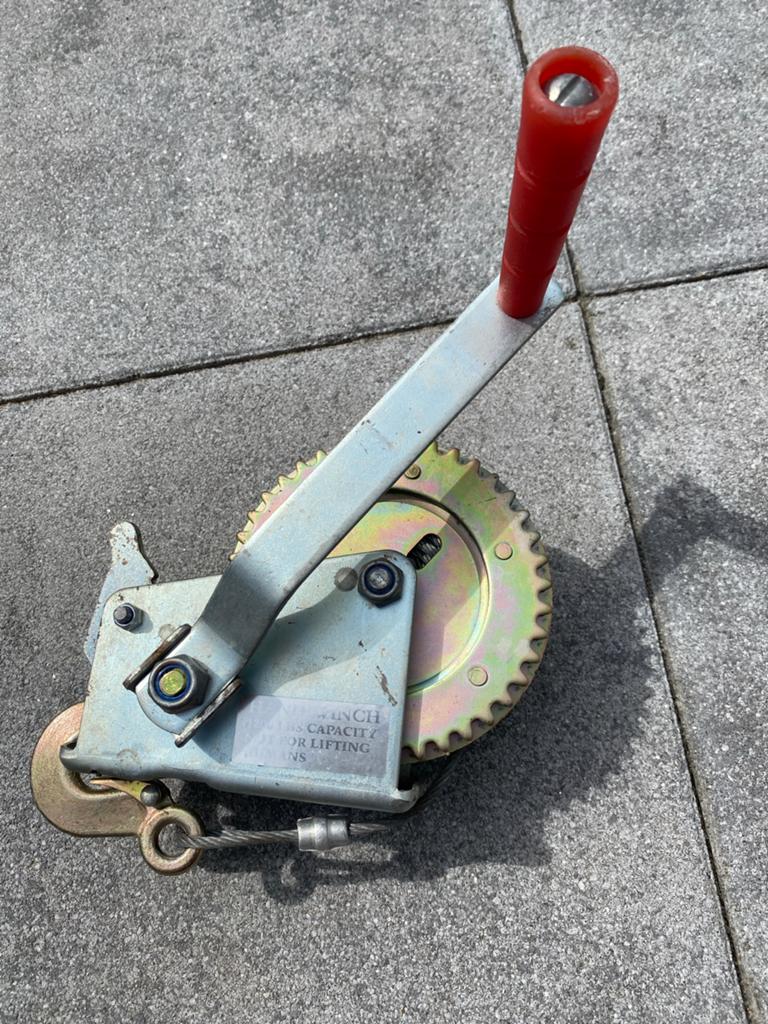 Handlier 1200 LBS (544 kg) - Handmatige Lier, Ophalen of Verzenden, Gebruikt, Handmatig