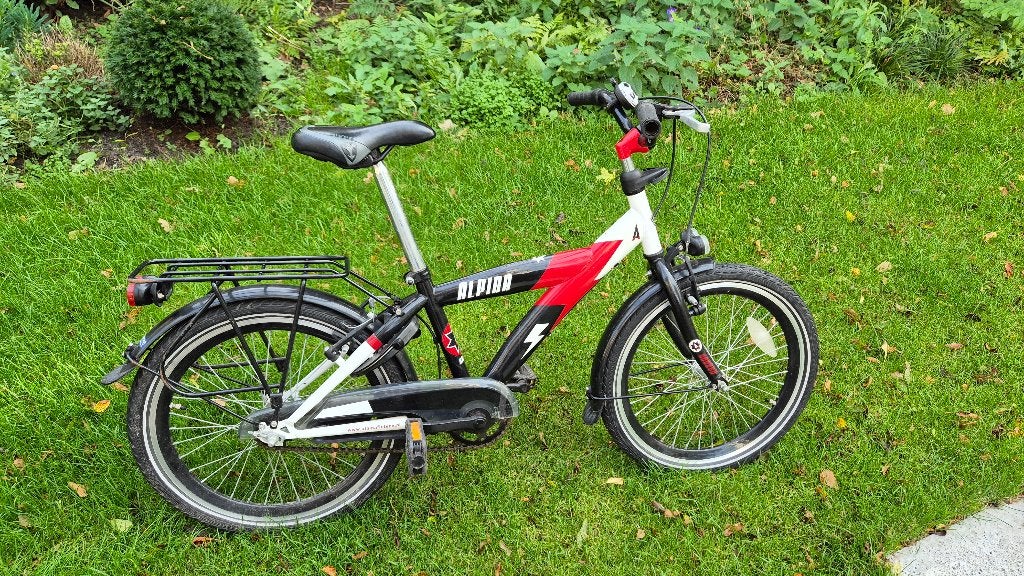 Alpina kinderfiets 20 inch - Zo goed als nieuw, Alpina, Ophalen of Verzenden, Zo goed als nieuw, Terugtraprem