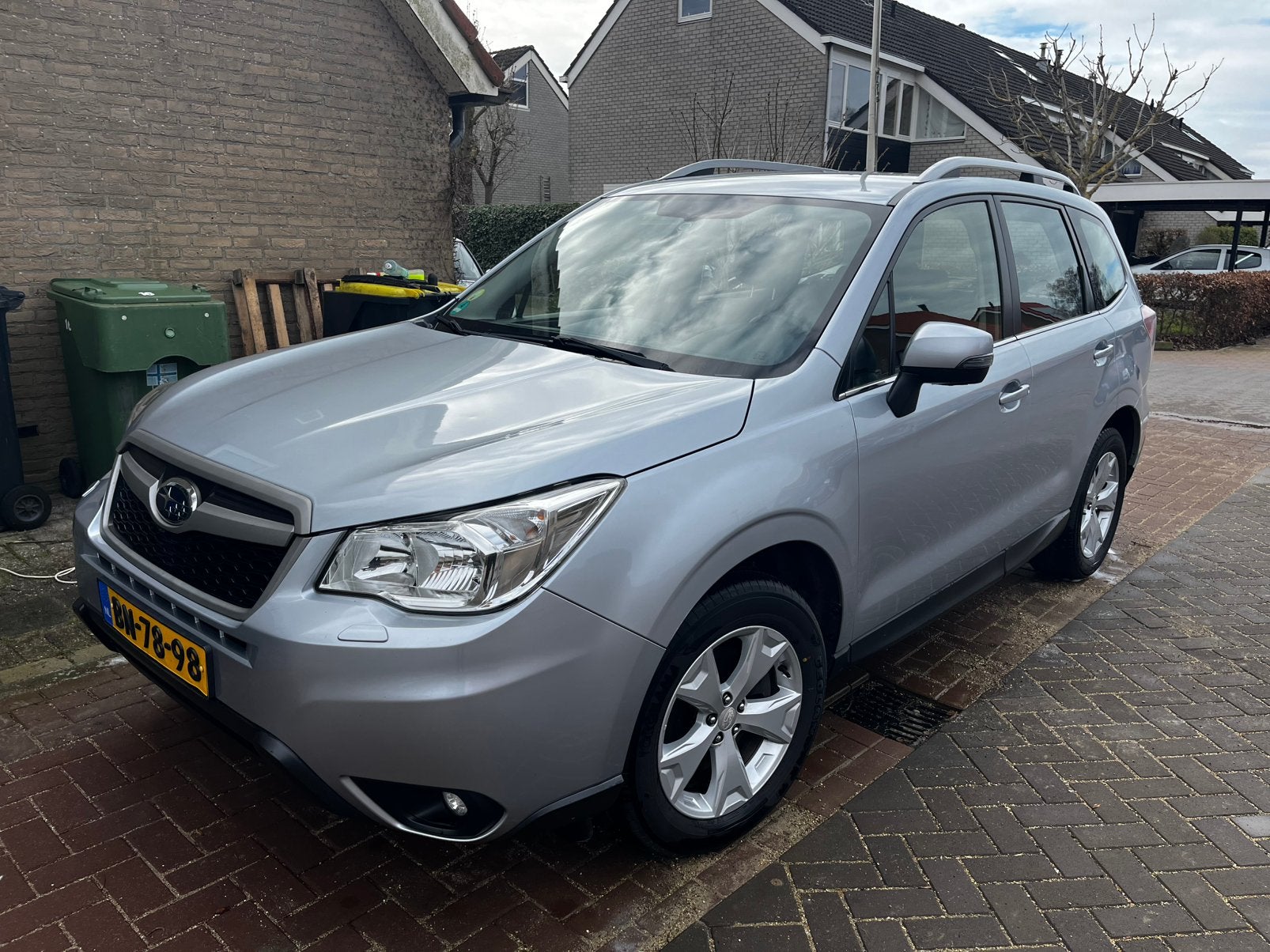 Subaru Forester 2.0 D AWD CVT 2015 Grijs, Auto's, Subaru, Particulier, Forester, Diesel, SUV of Terreinwagen, Automaat, Geïmporteerd