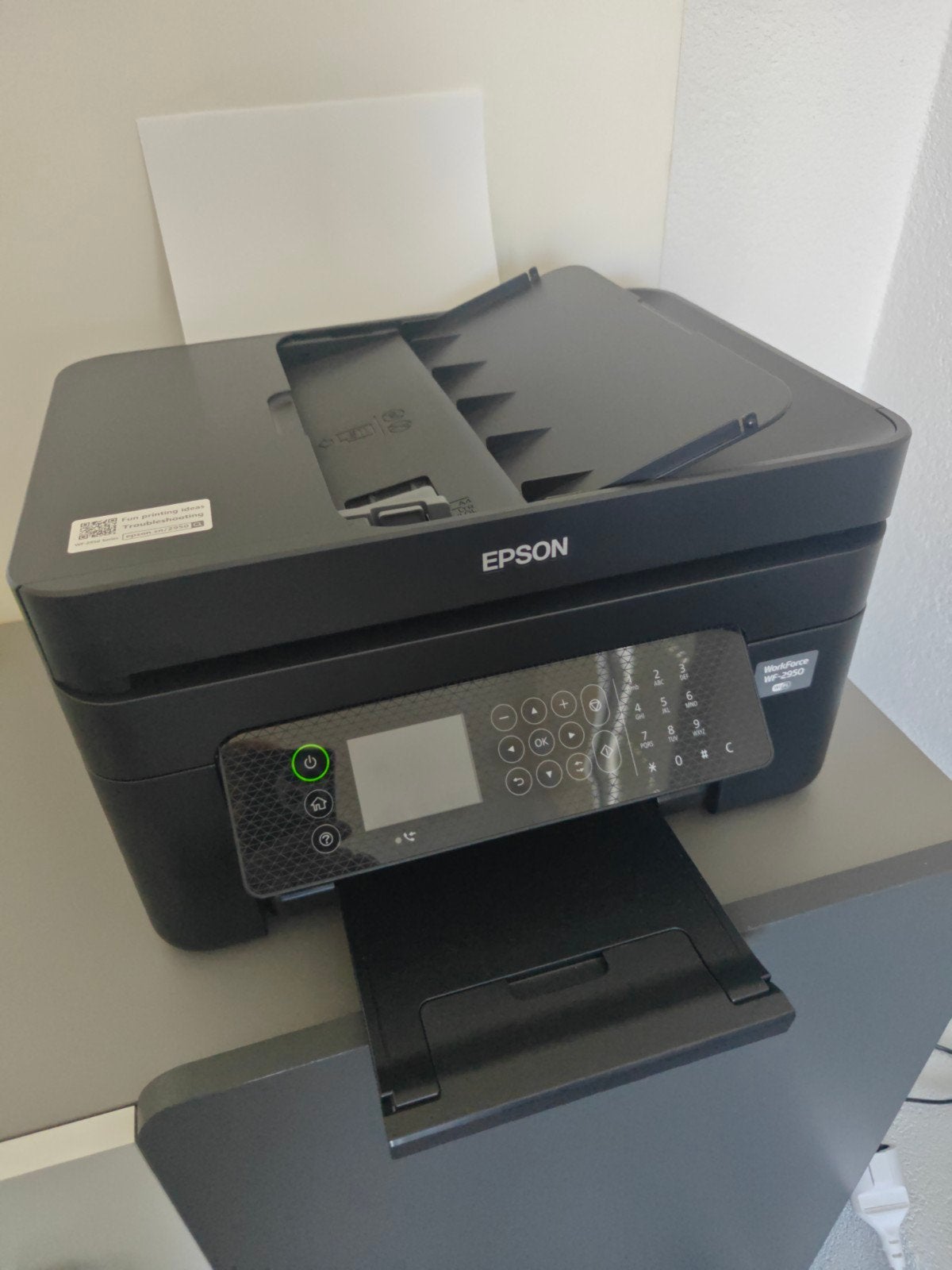 Epson WorkForce WF-2950 All-in-One Printer, Ophalen, Kleur printen, All-in-one, Draadloos