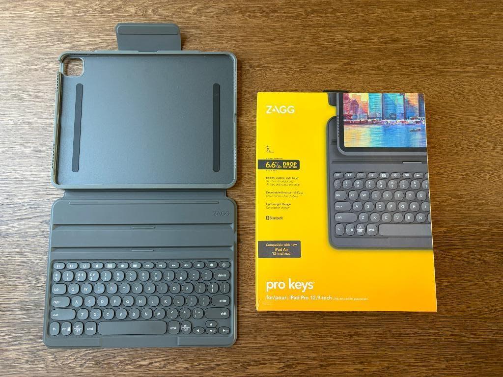 Zagg Pro Keys iPad toetsenbord hoes, Computers en Software, Tablet-hoezen, 13 inch of meer, Verzenden, ZAGG, IPad Air M2 13 inch en iPad Pro 12,9 inch (3e, 4e en 5e gen)