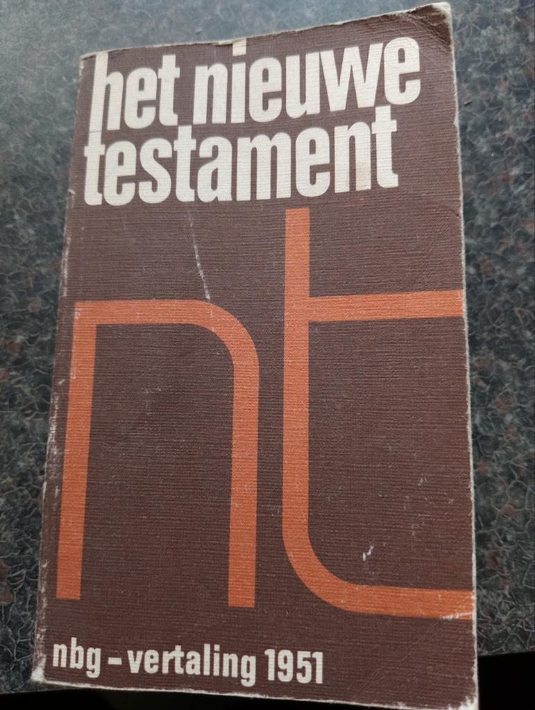 Nieuwe Testament 1951, Ophalen of Verzenden, Gelezen