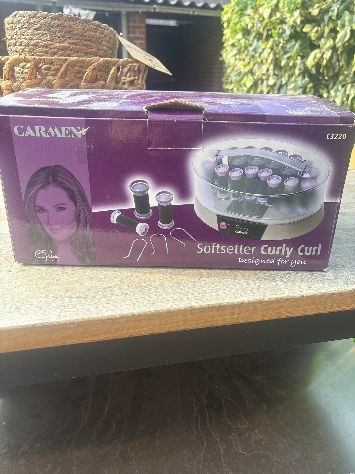 Carmen Softsetter Curly Curl krulset, Witgoed en Apparatuur, Ophalen of Verzenden, Nieuw, Haarverzorging