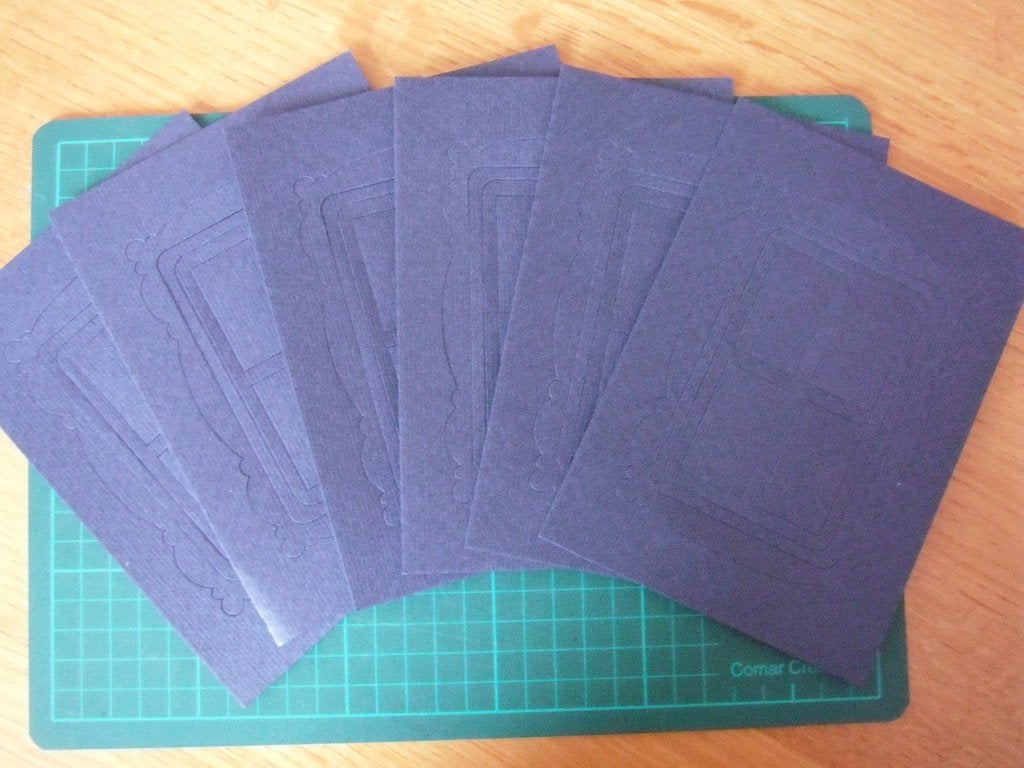 6x kader stansjes van Romak karton, Hobby en Vrije tijd, Kaarten | Zelf maken, Ophalen of Verzenden, Nieuw, Overige thema's, Overige typen