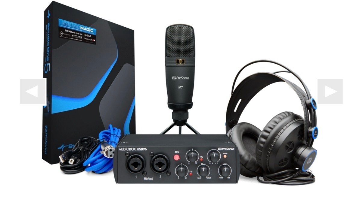 Presonus Audiobox 96 Studio 25th Anniversary Edition, Ophalen of Verzenden, Nieuw, Studiomicrofoon