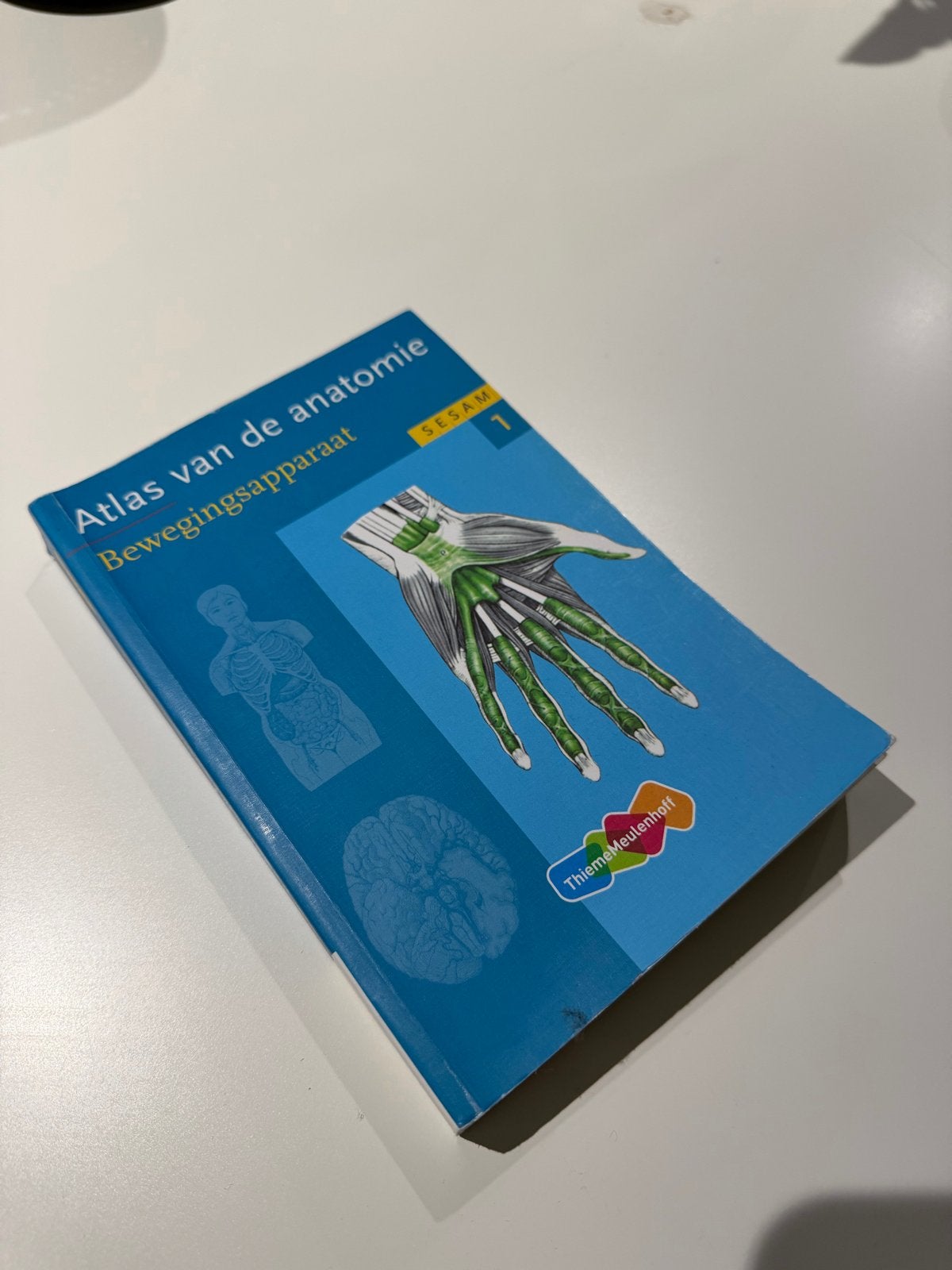 Atlas van de anatomie: Bewegingsapparaat deel 1, Ophalen of Verzenden, Beta, Zo goed als nieuw, HBO