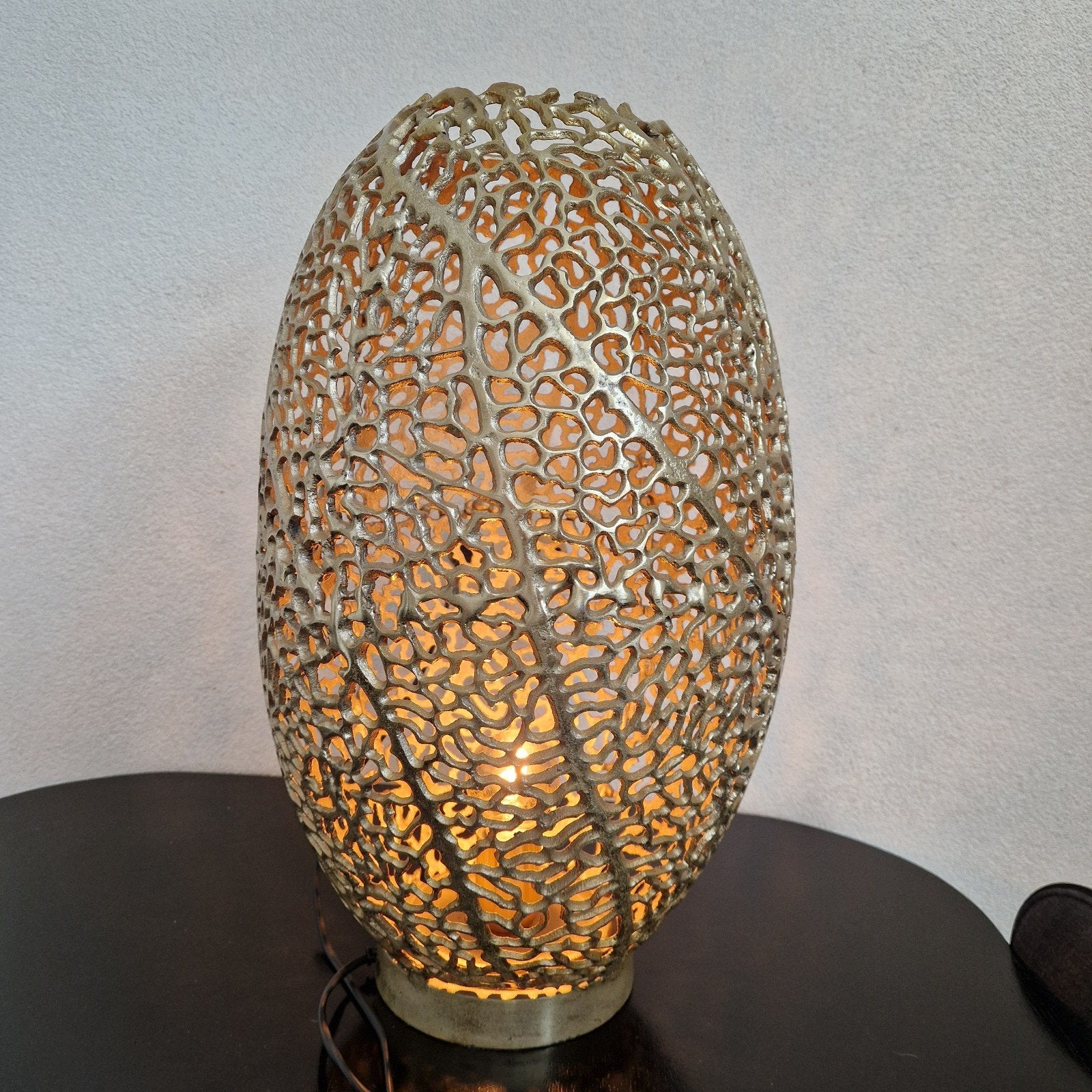 Light & Living Sinula Tafellamp Goud Metaal 52 cm, Huis en Inrichting, Lampen | Tafellampen, Goud, Ophalen of Verzenden, Zo goed als nieuw