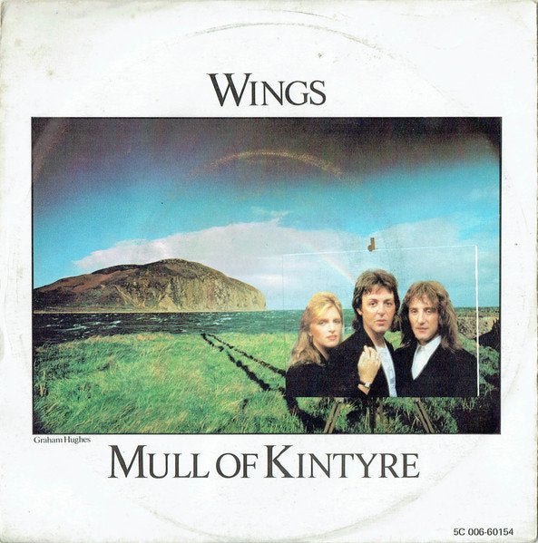 Wings - Mull of Kintyre / Girls School 7 inch vinyl single, Cd's en Dvd's, Vinyl Singles, Gebruikt, Originele persing, 7 inch