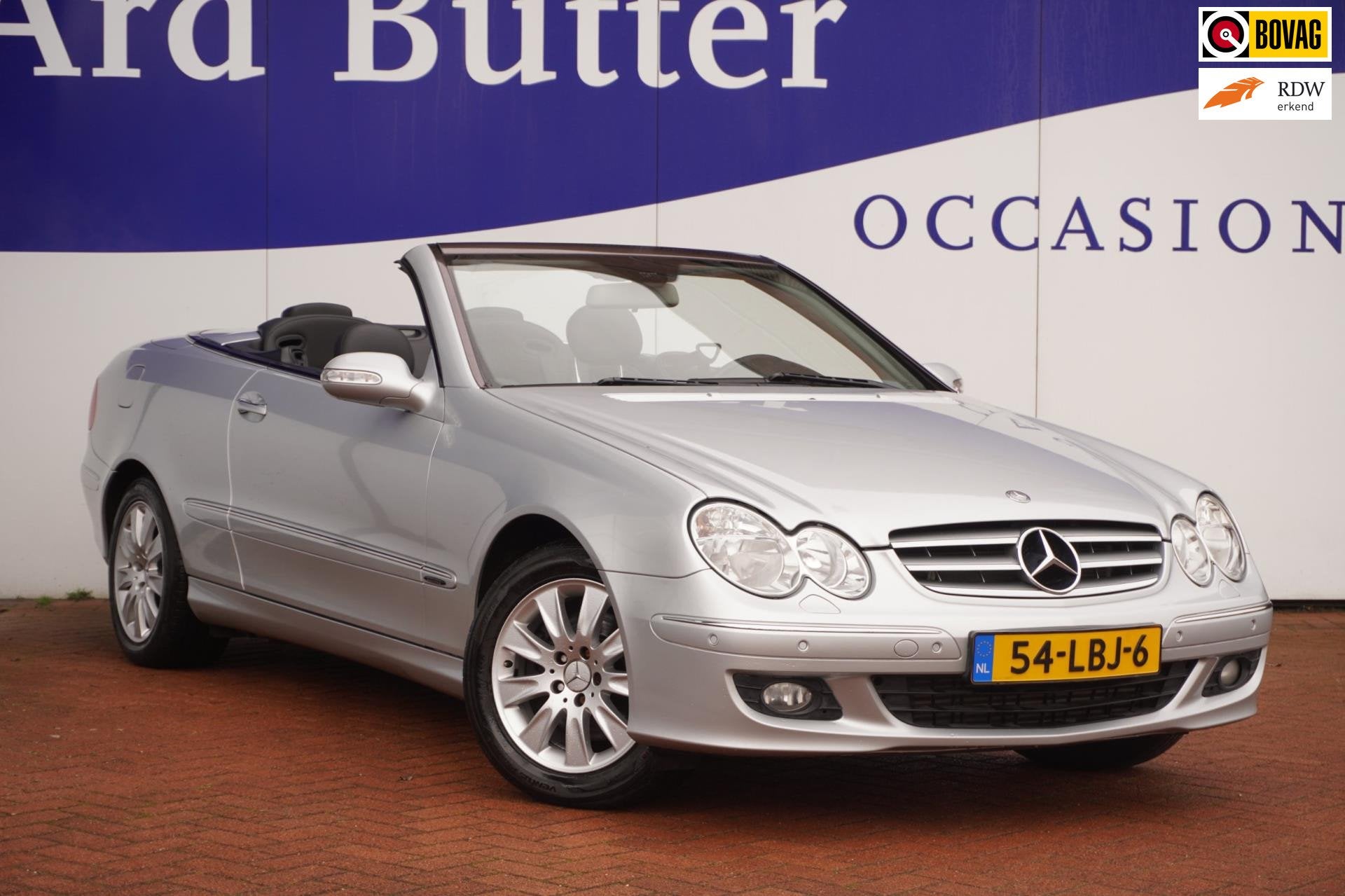 Mercedes-Benz CLK-klasse Cabrio 200 K. Elegance / LAGE KMSTA, Auto's, Mercedes-Benz, Automaat, Achterwielaandrijving, Gebruikt