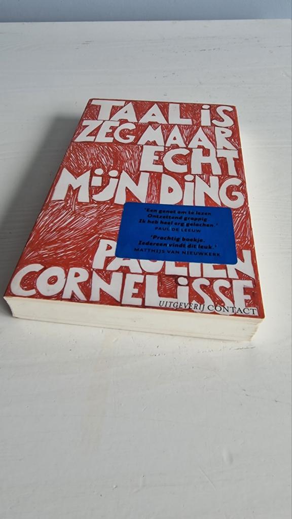 Taal is zeg maar echt mijn ding - Paulien Cornelisse, Boeken, Ophalen of Verzenden, Gelezen, Paulien Cornelisse, Nederland
