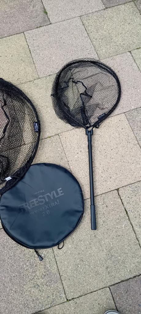Spro Freestyle Roofvis Schepnet en Landingsnet, Ophalen of Verzenden, Net of Fuik