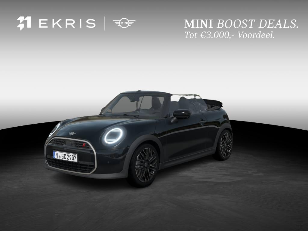 MINI Cabrio 2.0 Cooper S Favoured XL | Cruise Control | Prem, Auto's, 1998 cc, 4 cilinders, 4 stoelen, Zwart