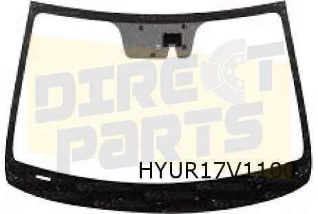 Hyundai i20 (1/15-11/20) voorruit (groen getint/VIN-venster/, -, -, Nieuw, Ophalen of Verzenden