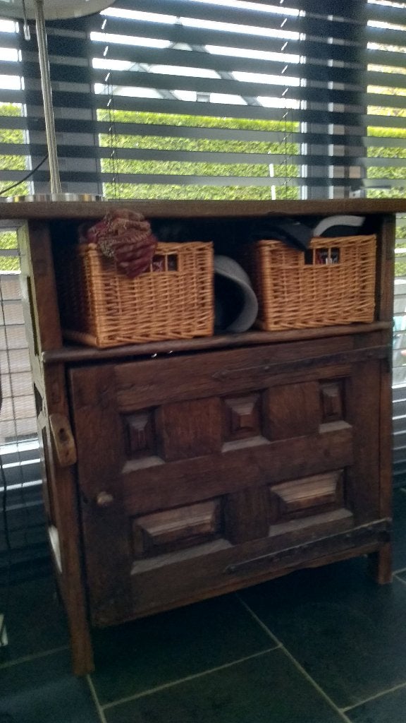 side table, Huis en Inrichting, Tafels | Sidetables, Ophalen, Gebruikt, 50 tot 100 cm, 25 tot 50 cm