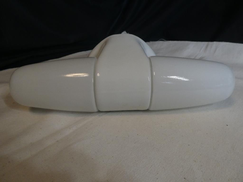 Wilhelm Wagenfeld 6068 badkamerlamp voor Lindner jaren 50, Ophalen of Verzenden, Gebruikt, Glas