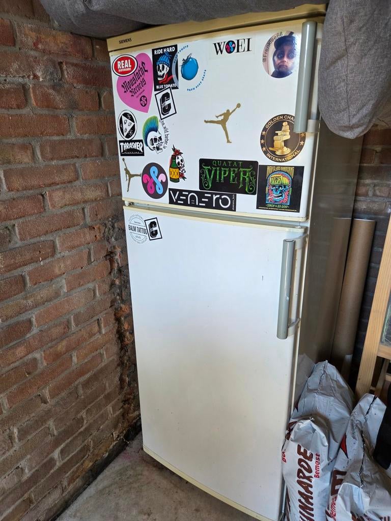 Gratis oude koelkast (vriesvak is kapot), Witgoed en Apparatuur, Koelkasten en IJskasten, Ophalen, Gebruikt, Met vriesvak, 160 cm of meer