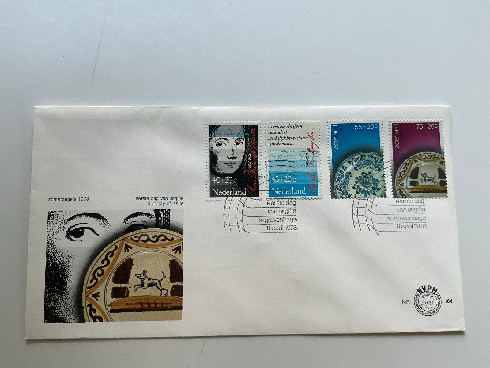 Zomerzegels 1978 Eerste Dag van Uitgifte - Nederland, Postzegels en Munten, Postzegels | Eerstedagenveloppen, Ophalen of Verzenden
