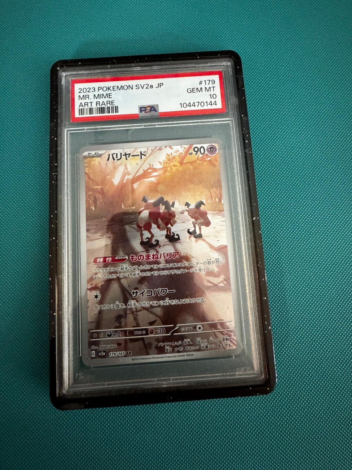 Mr mime psa 10 jp #179, Ophalen of Verzenden, Zo goed als nieuw