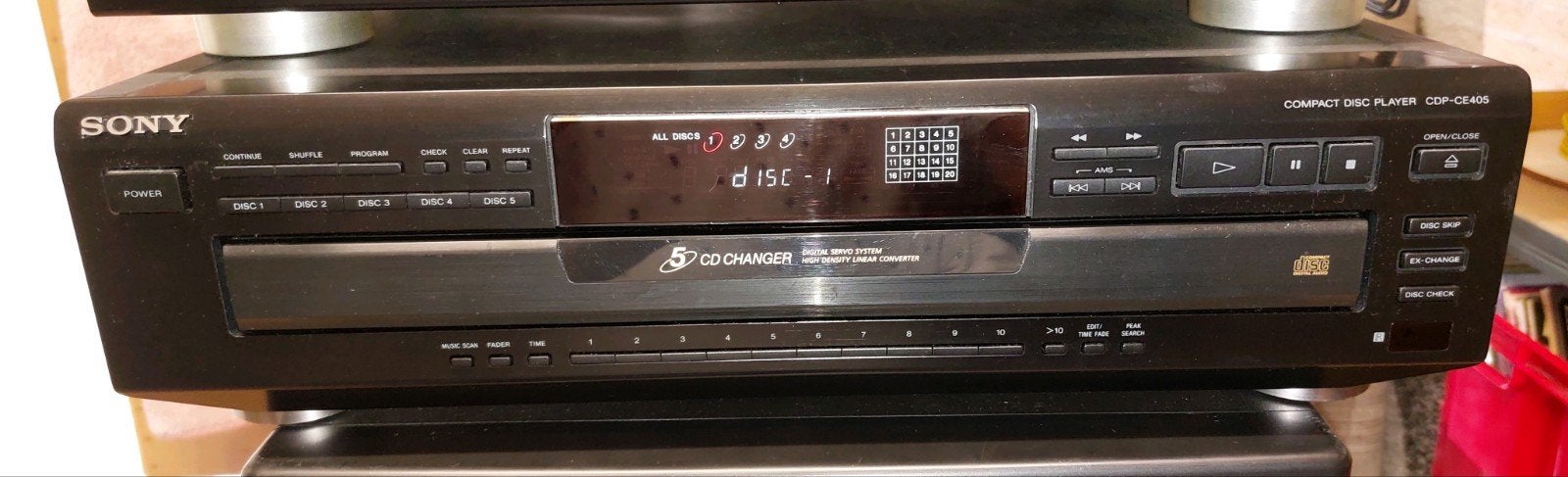 Sony CD-wisselaar, Ophalen of Verzenden, Gebruikt, Sony, Wisselaar