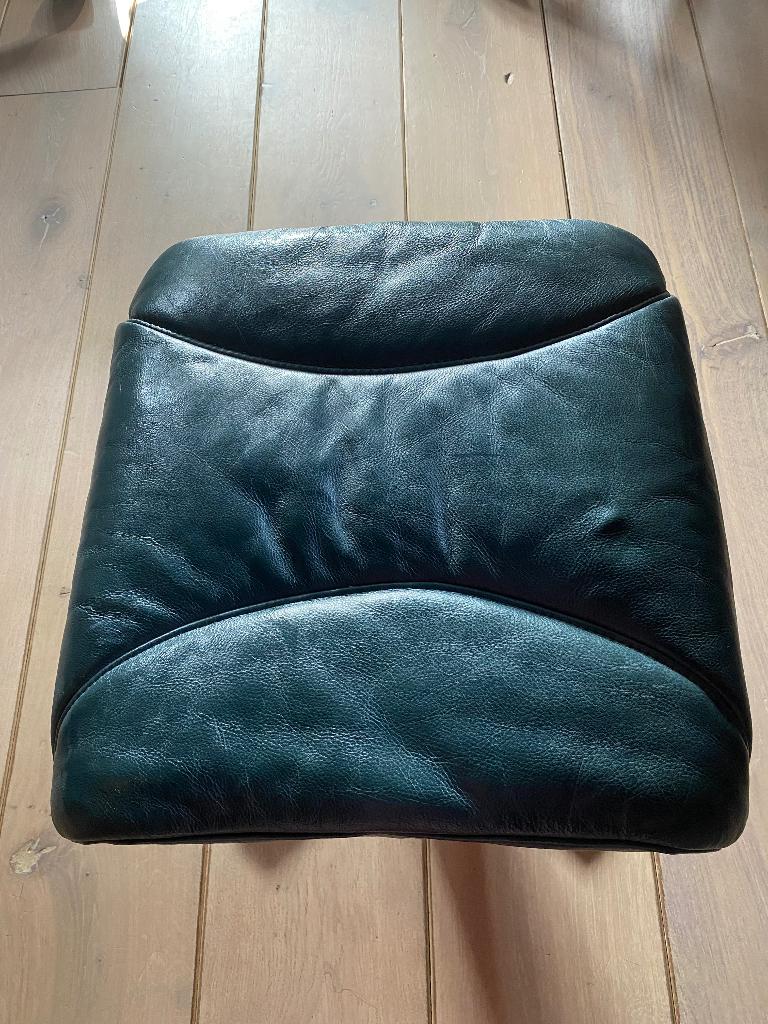 Leren voetenbankje van LeatherWorld, Ophalen, Gebruikt, Klassiek, 50 tot 75 cm