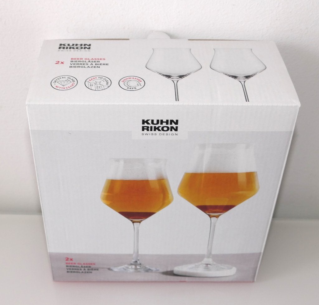 Kuhn Rikon bierglazen, Glas of Glazen, Overige merken, Nieuw, Ophalen of Verzenden