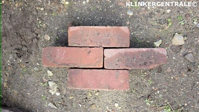 45m2 rood bruin gebakken klinkers dikformaat 7-duimers, Bij dit gebruikte product niet meer te achterhalen., Gebruikt, Verzenden