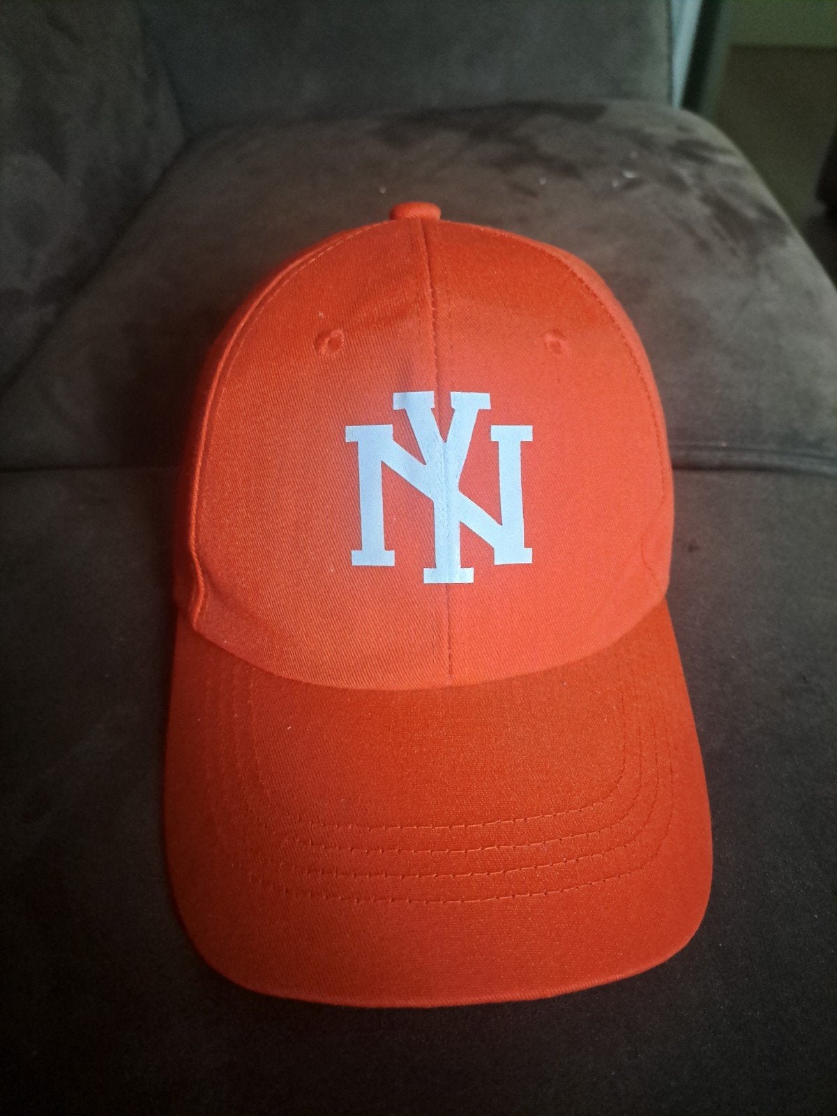 New York Rode Cap Heren., Kleding | Heren, Hoeden en Petten, Ophalen, New York, 58 of 59 cm (L, 7¼ of ⅜ inch), Pet