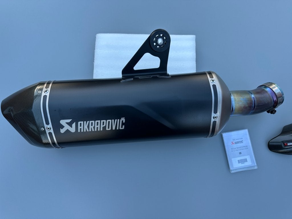BMW R1250GS Akrapovic uitlaat demper, Gebruikt, Niet ingevuld, Niet ingevuld, Ophalen