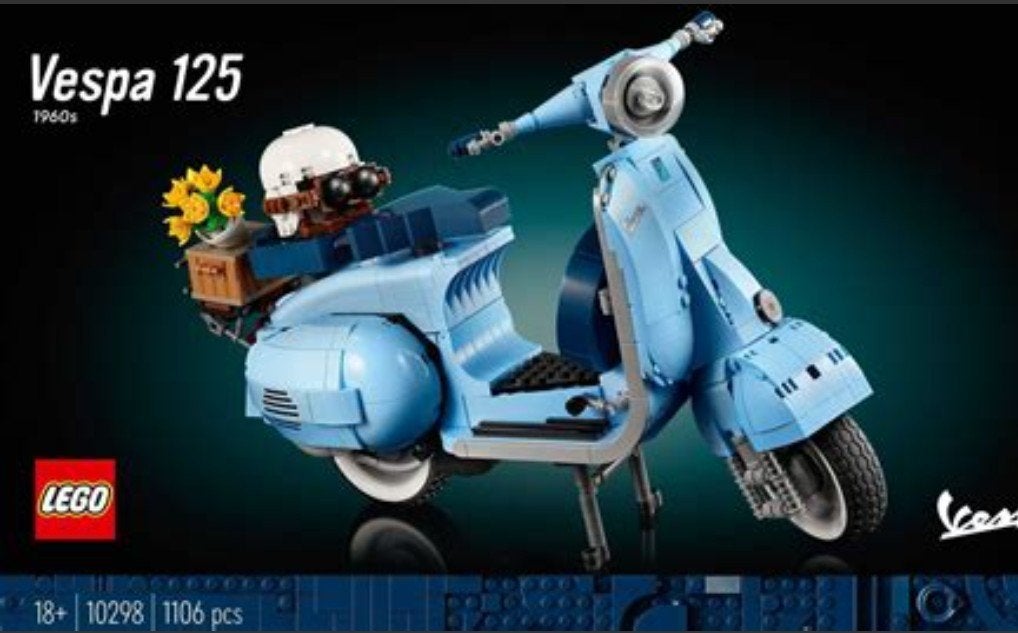 Lego Vespa 125, Ophalen of Verzenden, Gebruikt, Losse stenen, Lego