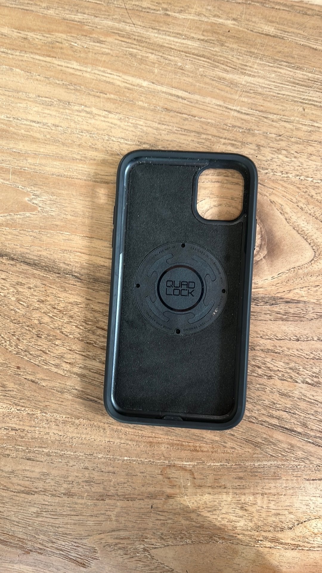 Fiets houder quad lock, Telecommunicatie, IPhone 11, Quad Lock, Ophalen of Verzenden, Gebruikt