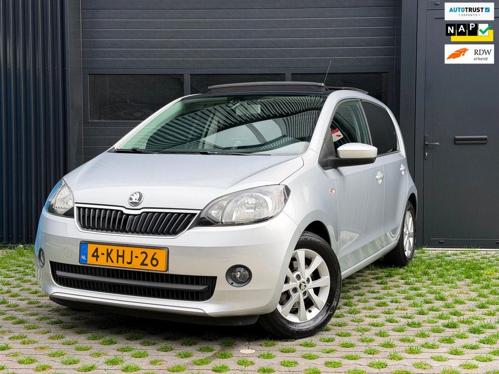Skoda Citigo 1.0 Greentech Arctic Air | Panodak | Parkeersen, Auto's, Skoda, Bedrijf, Te koop, Citigo, ABS, Airbags, Bluetooth
