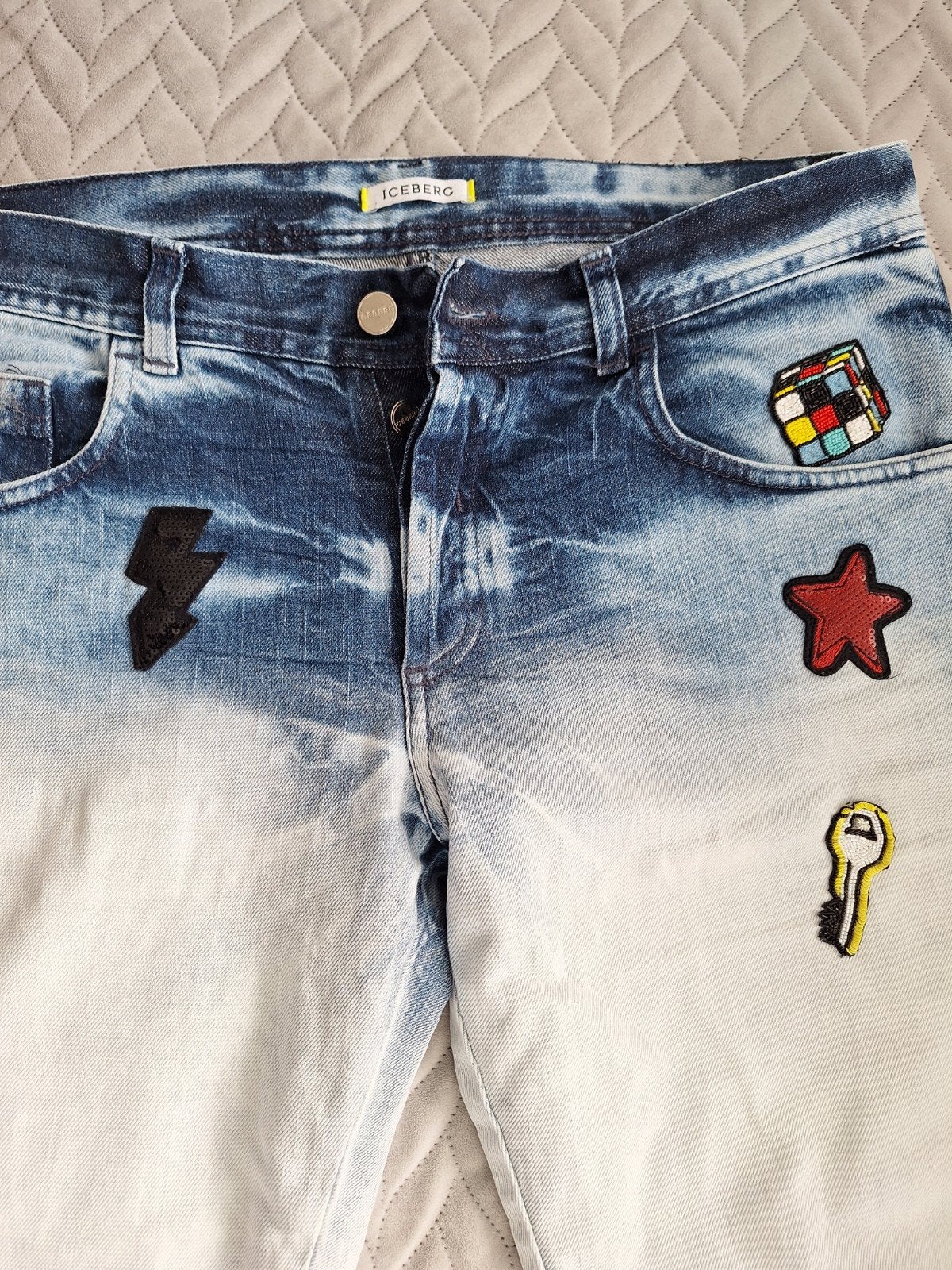 Iceberg Jeans, Ophalen of Verzenden, Zo goed als nieuw, Blauw, W28 - W29 (confectie 36)