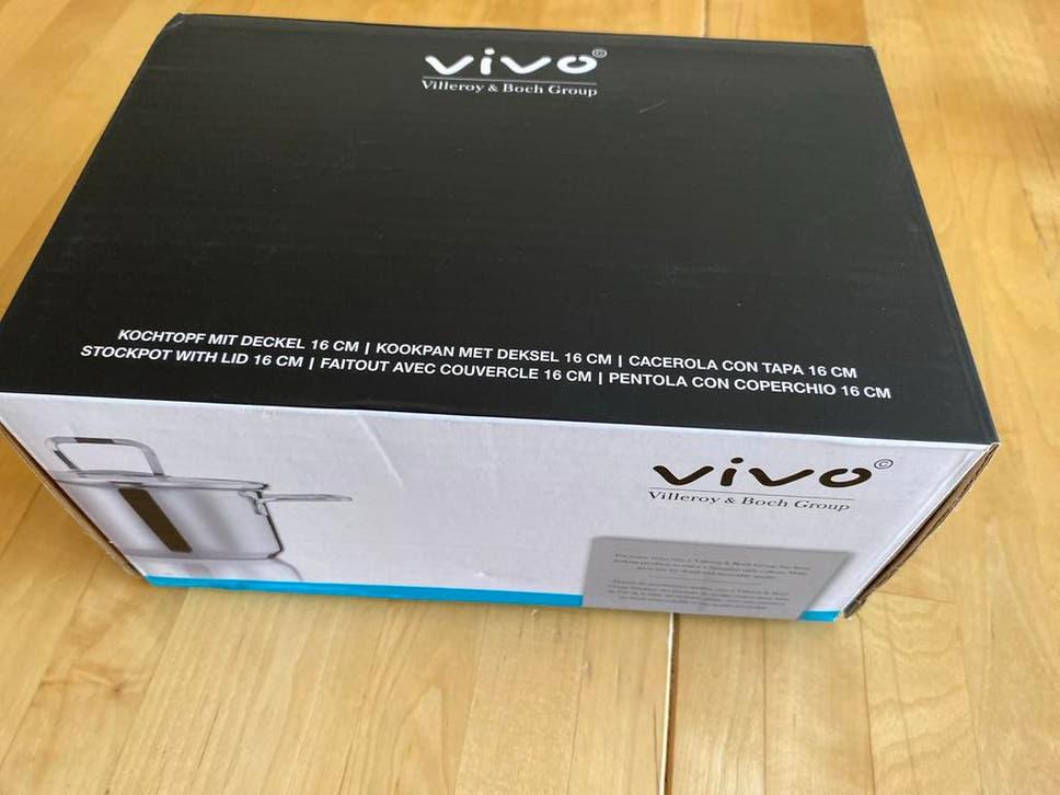 Vivo Villeroy & Boch Group Kookpan met Deksel 16 cm, Ophalen of Verzenden, Nieuw