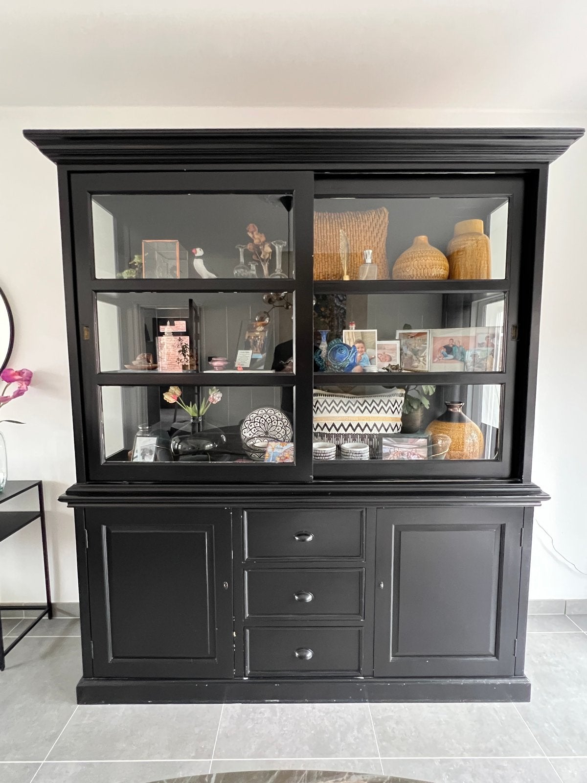 Robuuste boeren servies kast