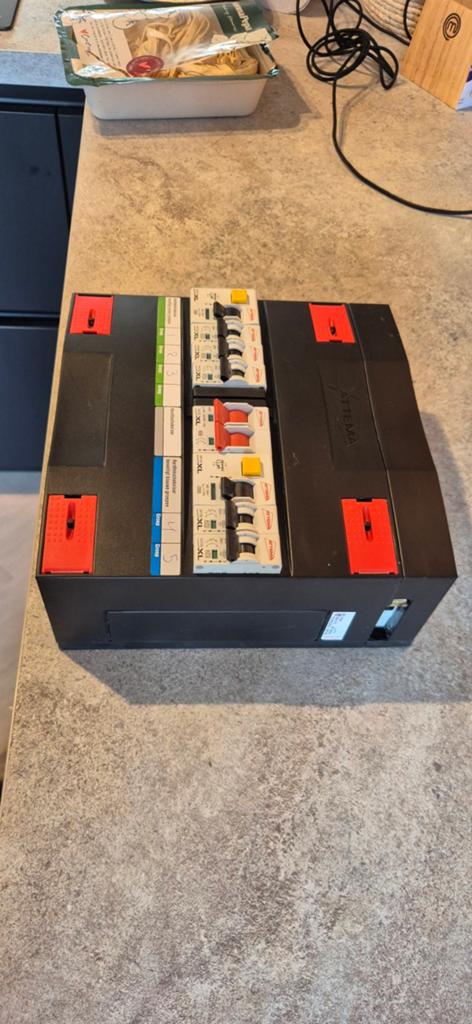 Attema Groepenkast met Aardlekschakelaars en Hoofdschakelaar, Ophalen of Verzenden, Gebruikt, Overige typen