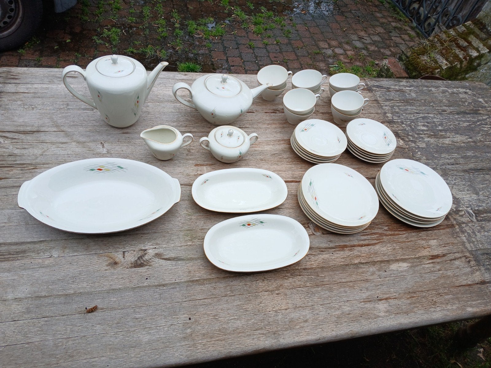 Art Deco Servies voor 10 Personen - winterling Porselein, Ophalen of Verzenden