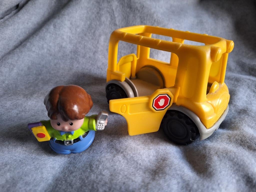 🧡Kleine bus + poppetje  Fisher price🧡, Kinderen en Baby's, Speelgoed | Fisher-Price, Ophalen of Verzenden, Auto of Voertuig